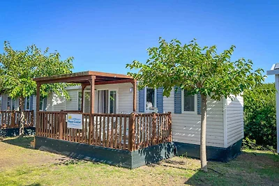 Mobilehome mit Klimaanlage und Terrasse
