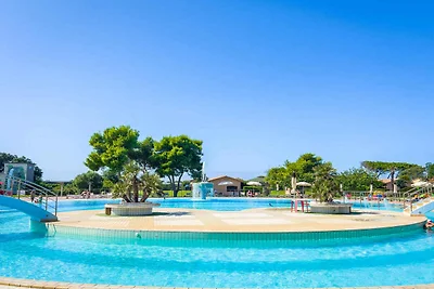 Mobilehome mit Klimaanlage, Terrasse und Pool