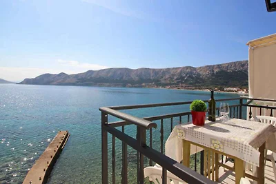 Studio mit Meerblick 10 m von der Adria