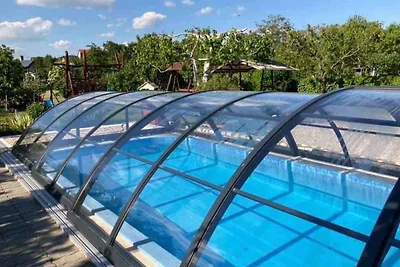 Ferienhaus mit Pool, Klimaanlagen und WLAN