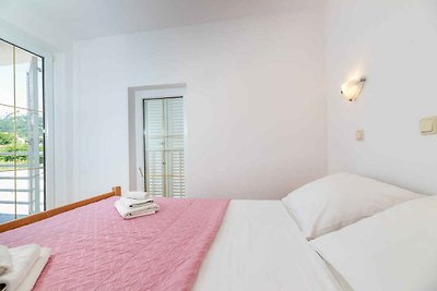 Ferienwohnung mit Balkon 300 m vom Strand