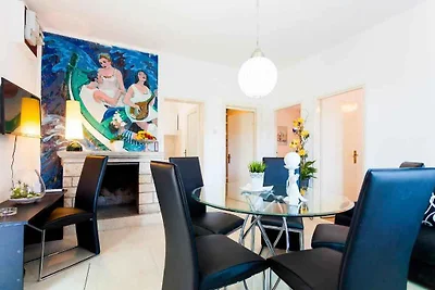 Ferienhaus mit Klimaanlage und Meerblick
