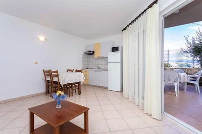 Ferienwohnung am Meer mit Grill und Blick auf