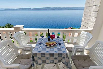 Ferienwohnung mit Balkon und Meerblick