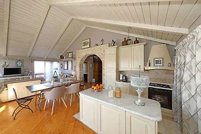 Komfortables Ferienhaus Vanja mit Meerblick u