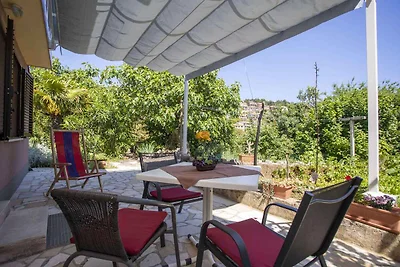 Ferienwohnung mit Terrasse, Tiere sind