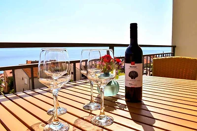 Ferienwohnung mit Klimaanlage und Meerblick