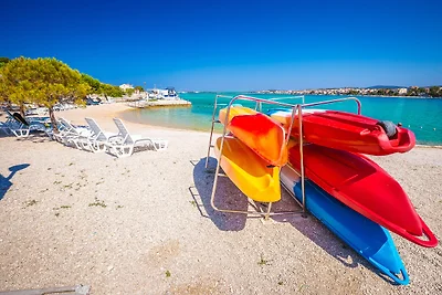 Ferienwohnung am Meer mit Balkon