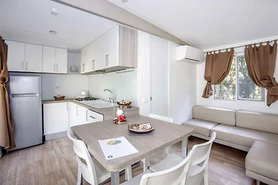 Mobilehome mit Klimaanlage, Pool in sonniger