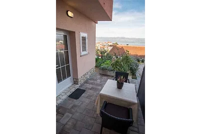 Ferienwohnung in Strandnähe, mit Meerblick