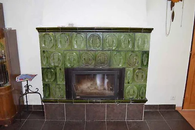 Ferienhaus mit Waschmaschine und überdachter