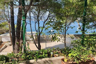 Ferienhaus liegt am Meer auf einer Insel