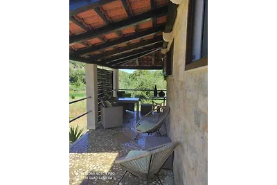 Ferienhaus mit Garten und Grill