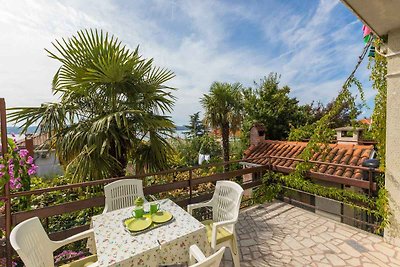 Ferienwohnung mit Terrasse und Meerblick