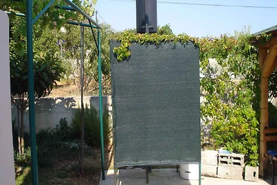 Ferienwohnung mit Gartendusche