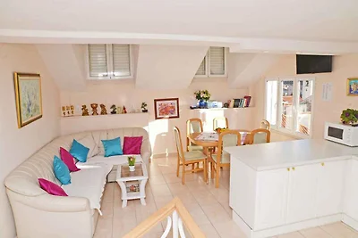 Ferienhaus mit Terrasse und Meersicht