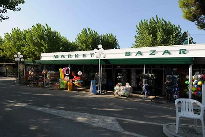 Mobilehome mit Klimaanlage, Terrasse und Pool