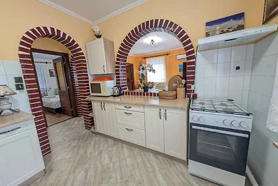 Ferienhaus mit Pool und Garten