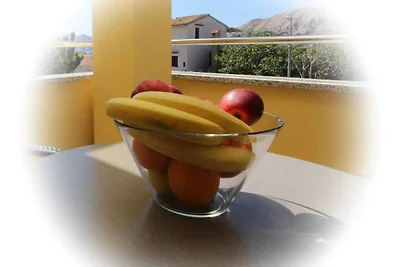 Ferienwohnung mit Klimaanlage und Balkon