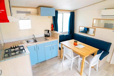 Mobilehome mit Klimaanlage, Terrasse und Pool