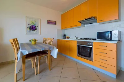 Ferienwohnung mit überdachtem Balkon