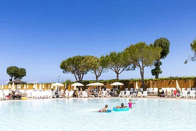 Mobilehome mit Klimaanlage, Terrasse und Pool