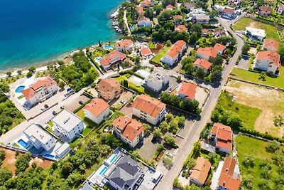 Gemütliche Ferienwohnung Ruža mit Meeresblick