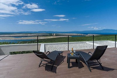 Ferienhaus mit Pool, Balkon und Grill