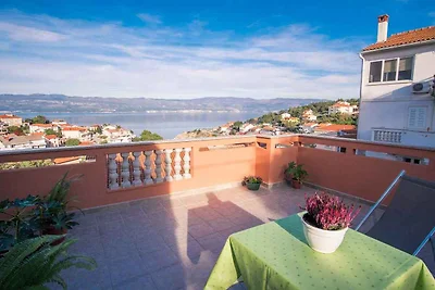 Ferienwohnung in Strandnähe, mit Meerblick