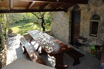 Ferienwohnung mit Balkon, Grill, Garten und