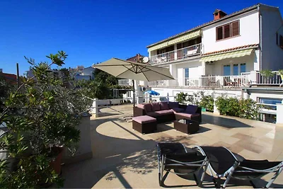 Ferienwohnung mit Terrasse in Strandnähe