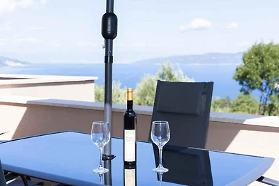 Ferienwohnung mit Terrasse und Meersicht