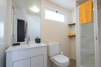 Mobilehome mit Parkplatz