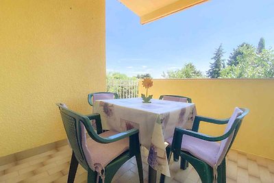 Ferienwohnung Balkon mit Möbeln