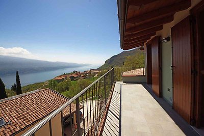 Ferienwohnung mit Blick auf den Gardasee