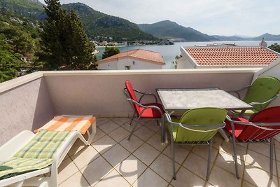 Ferienwohnung mit Meerblick und Terrasse