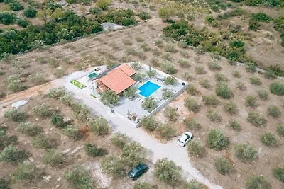 Ferienhaus mit Pool und Grill