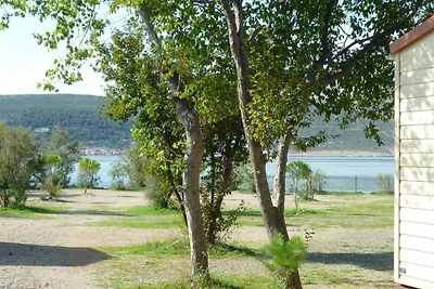 Mobilehome in einem Camp neben dem Strand