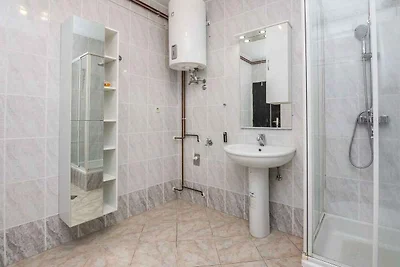 Ferienwohnung mit Garten und 400 m vom Strand