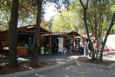 Mobilehome mit Klimaanlage und Terrasse