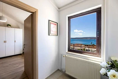 Ferienwohnung mit Meerblick vom Balkon
