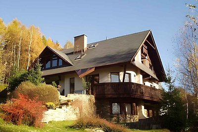 Ferienwohnung mit Kamin und schöner Aussicht