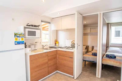 Mobilehome mit Klimaanlage, Terrasse und