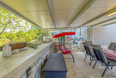 Ferienhaus mit beheiztem Privatpool