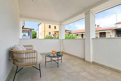 Ferienhaus auf zwei Etagen mit Garten und