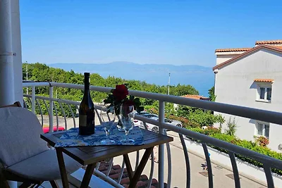 Ferienwohnung mit Balkon und Meerblick