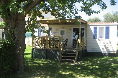 Mobilehome mit Terrasse, Klimaanlage und Pool