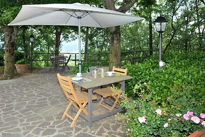 Ferienhaus mit Panoramablick und Pool