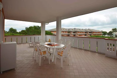 Ferienwohnung mit Klimaanlage und Balkon