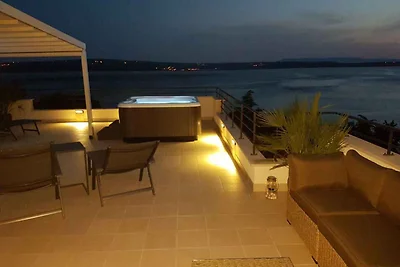 Studio mit Klimaanlage, Whirlpool und grossem